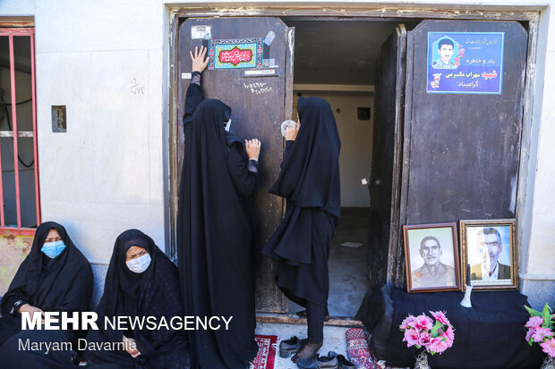 عطر روضه سیدالشهدا در محلات بجنورد/این شهر عزادار حسین است