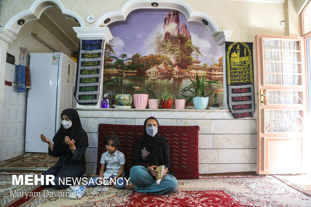 عطر روضه سیدالشهدا در محلات بجنورد/این شهر عزادار حسین است