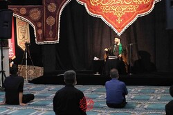 مراسم شب سوم هیئت نوجوانان شهدای گمنام تهران برگزار شد