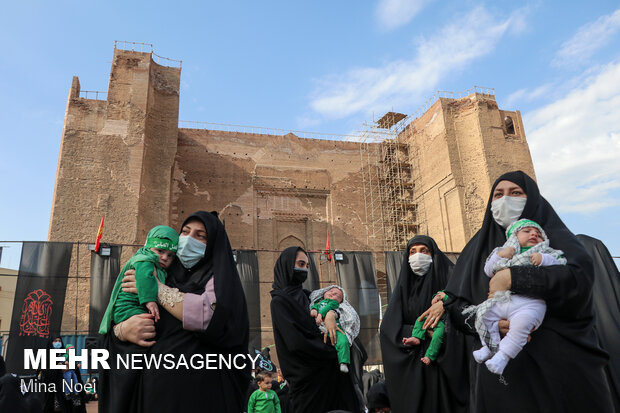 همایش شیرخوارگان حسینی در مصلی امام خمینی (ره) تبریز