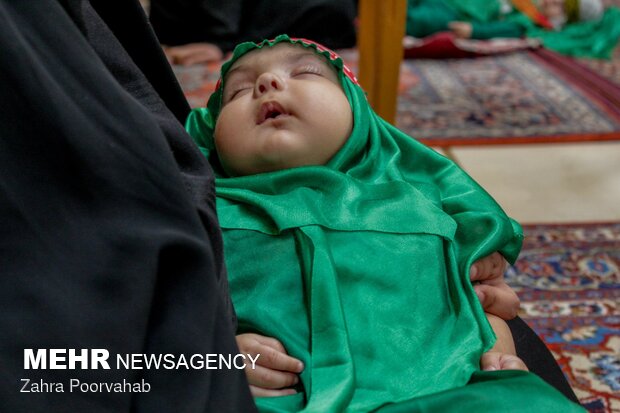 همایش شیرخوارگان حسینی در حرم مطهر شاهچراغ(ع)‎‎