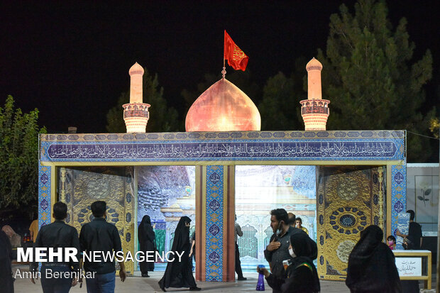 عزاداری شب‌های محرم در هیئت رهپویان وصال شیراز