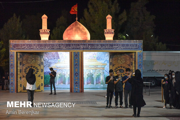 5th night of Muharram mourning ceremony observed in Shiraz