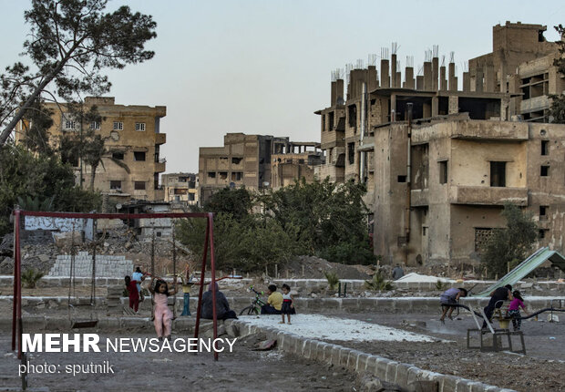 شهر «رقه» سوریه پس از آزادی