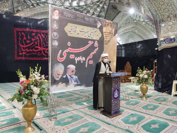 ۲۰۰ بسته ارزاق شمیم حسینی بین هیات های مذهبی شرق گلستان توزیع شد