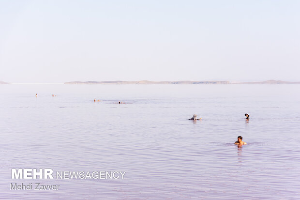 Lake Urmia these days amid pandemic