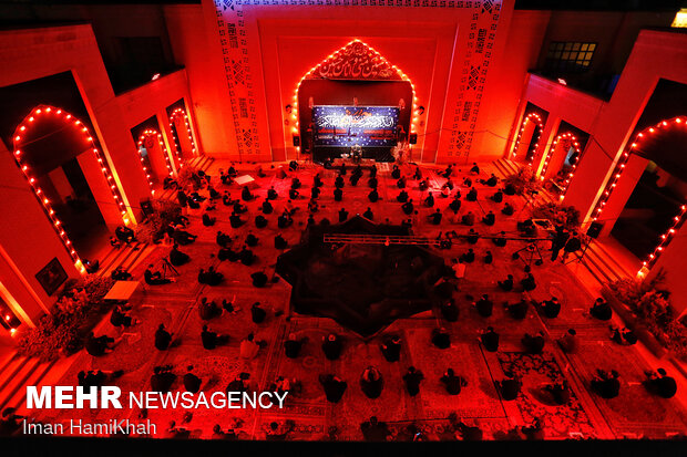 6th night of Muharram mourning ceremony held in Hamedan