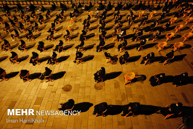 6th night of Muharram mourning ceremony held in Hamedan