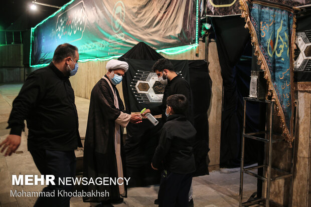 6th night of Muharram mourning ceremony 