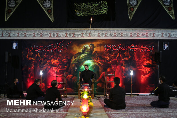 6th night of Muharram mourning ceremony 