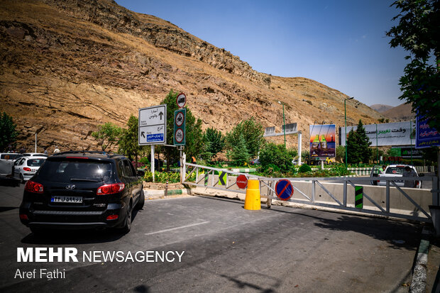 اجازه تردد به مازندران از جاده چالوس داده نمی‌شود