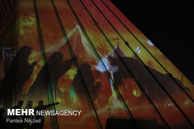 Video-mapping on occasion of Muharram
