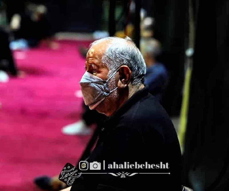 مراسم شب ششم هیئت مسجد شهید بهشتی تهران برگزار شد