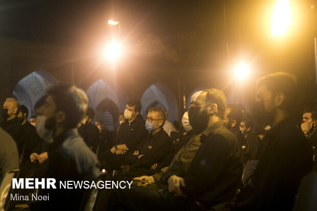 12th night of Muharram mourning ceremony held in Tabriz