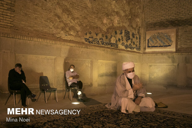 12th night of Muharram mourning ceremony held in Tabriz