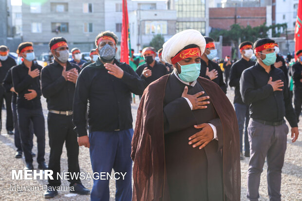 Muharram mourning in Bojnord