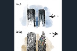 Ürdünlü sanatçıdan Afganistan için 11 Eylül karikatürü
