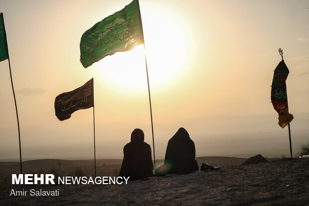 Mourning rituals of Muharram in deserts