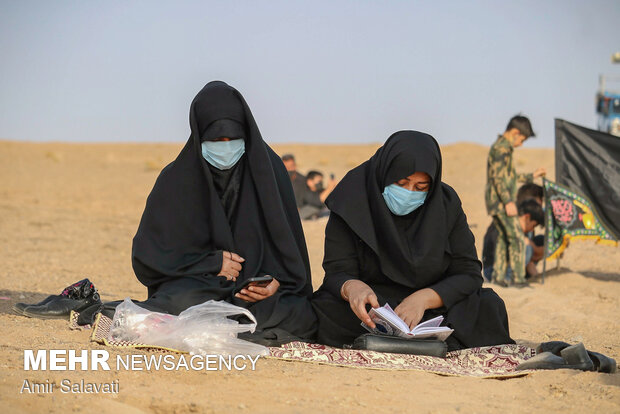 Mourning rituals of Muharram in deserts