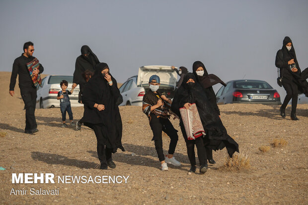 Mourning rituals of Muharram in deserts