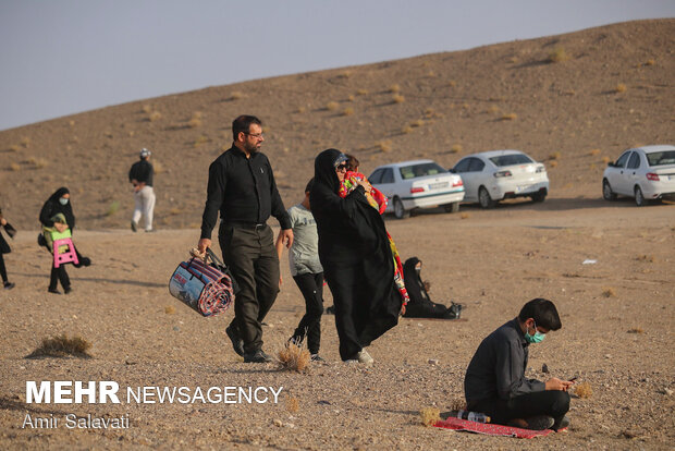 Mourning rituals of Muharram in deserts