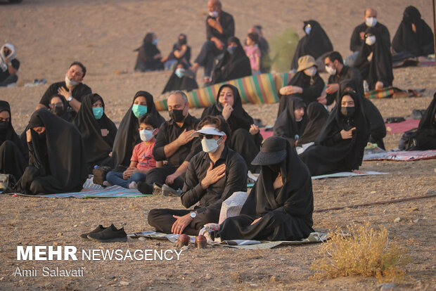 Mourning rituals of Muharram in deserts