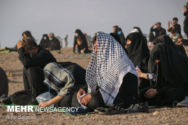 Mourning rituals of Muharram in deserts