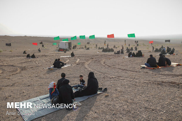 Mourning rituals of Muharram in deserts