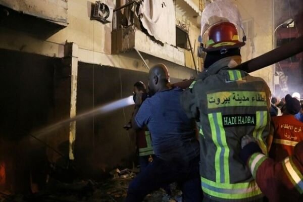 وقوع آتش سوزی جدید در ایستگاه توزیع برق در «بیروت»