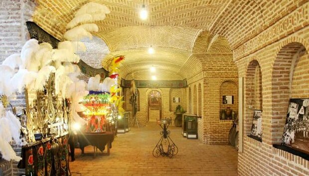 حسینیه امینی‌ها جلوه‌گاه پیوند هنر پارسی با محرم/ گشتی در موزه 