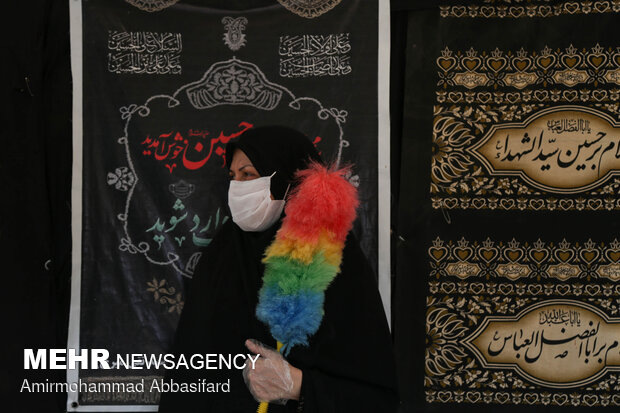 عزاداری روز تاسوعا در حسینیه «آقا سید جمال» - قزوین