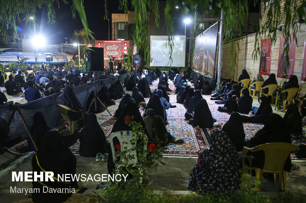 عزاداری شب‌ عاشورای حسینی در بجنورد