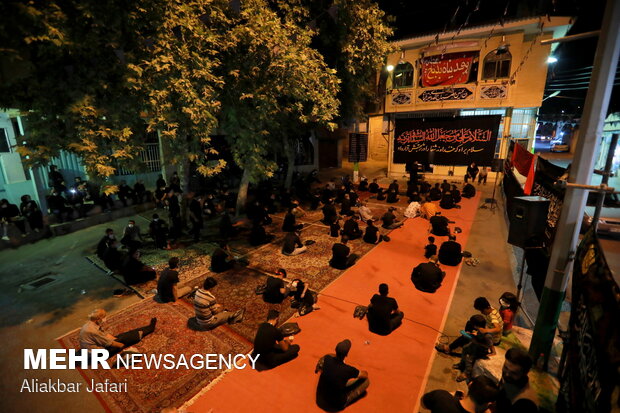 عزاداری شب عاشورا در محلات قدیمی شهر گرگان