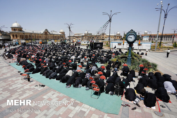 Ashura Day mourning ceremony observed in Hamadan