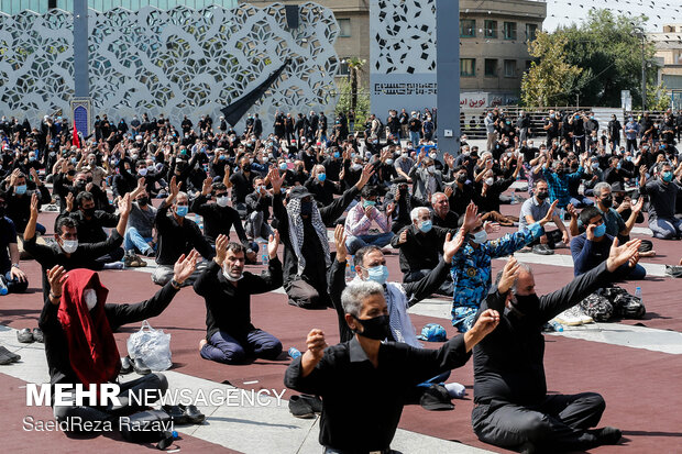 Ashura Day mourning ceremony marked in Tehran
