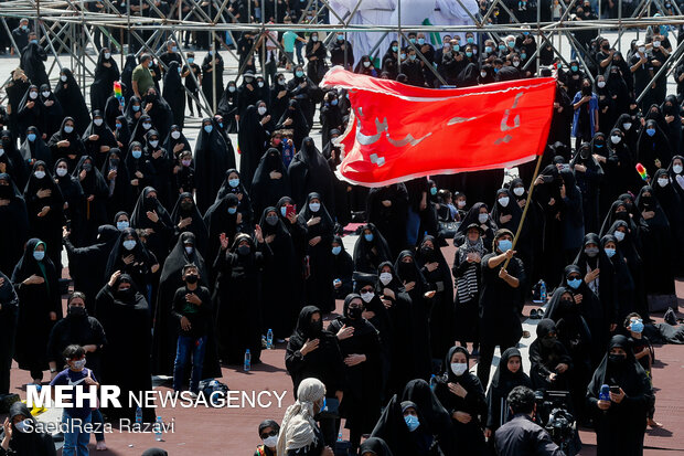 مراسم عزاداری عاشورای حسینی (ع) در تهران
