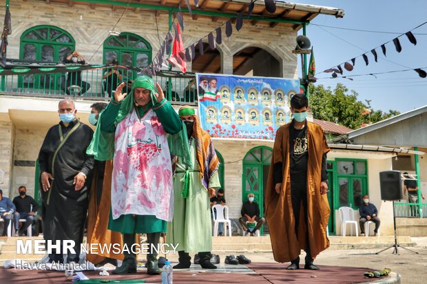 مراسم تعزیه خوانی در سوادکوه