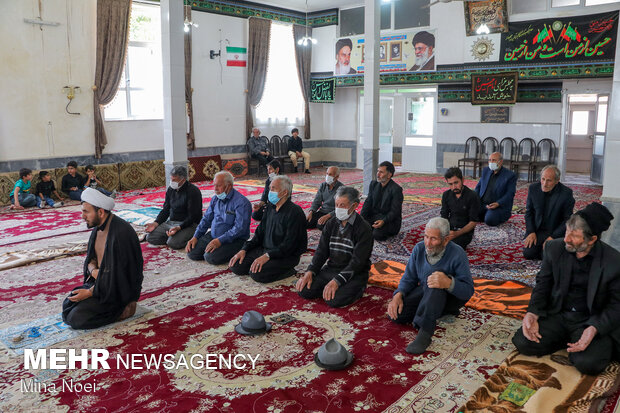 عاشورای حسینی در روستای لروم اهر