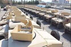 Taliban seized 2,000 armored vehicles, 40 choppers