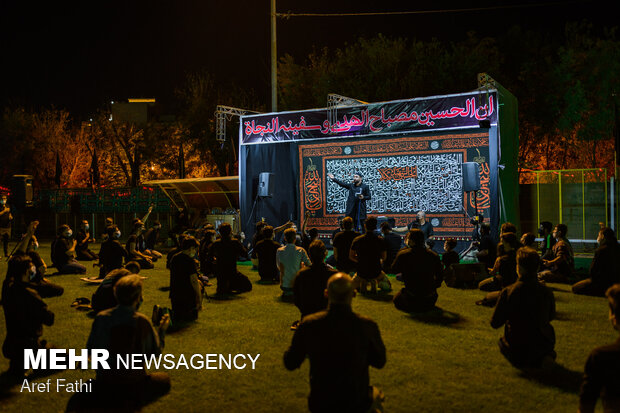 مراسم شام غریبان هیات انصارالحسین (ع)