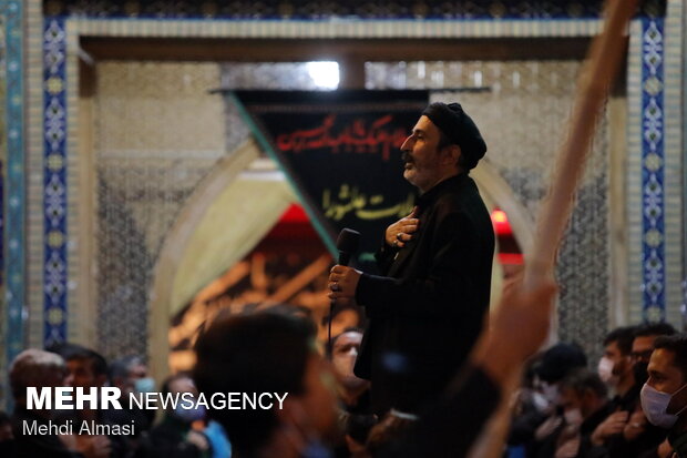 مراسم شام غریبان حسینی در زنجان‎‎