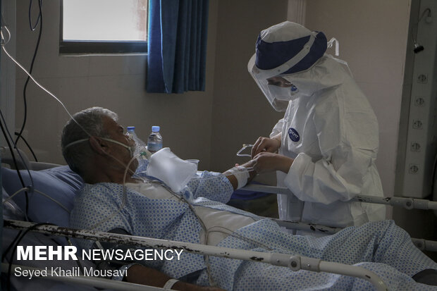 جولان کرونا در بیمارستان گلستان