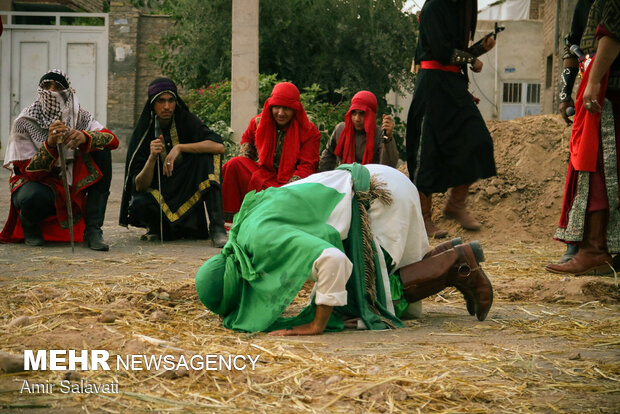 Ta’zieh performance in Semnan