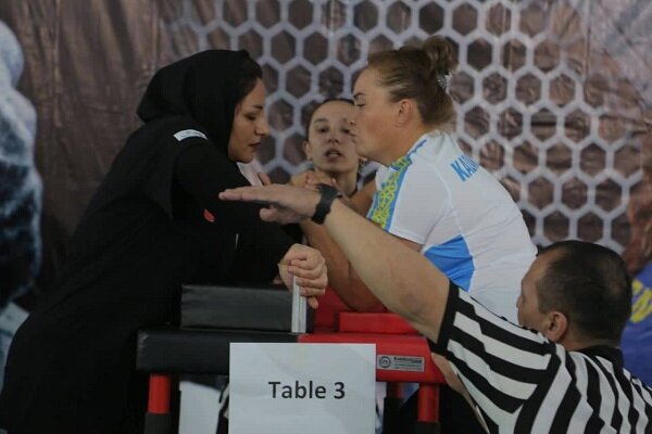 Iranians grab medals in Kazakhstan Arm-wrestling C'ship