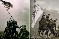 Taliban mocks US with a famous World War II photo