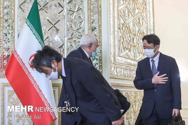 Zarif, Motegi meet in Tehran