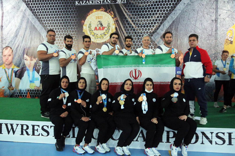 کسب ۴ طلا، ۷ نقره و ۲۰ مدال برنز توسط مچ اندازان ایران