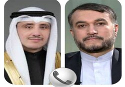 وزير الخارجية الكويتي يهنئ امير عبداللهيان