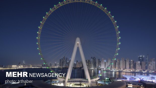 بزرگترین چرخ و فلک جهان در دبی