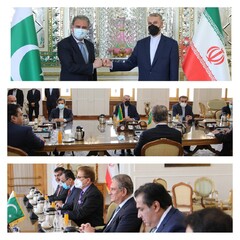 دور اول گفتگوهای وزرای امور خارجه ایران و پاکستان برگزار شد